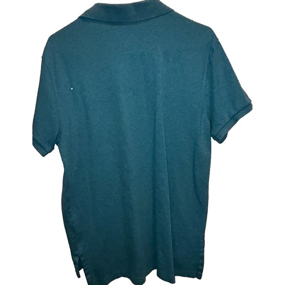 Polo Ralph Lauren Custom Fit Men's Polo Shirt Large Green‎ Heather Embroidered - Picture 3 of 5